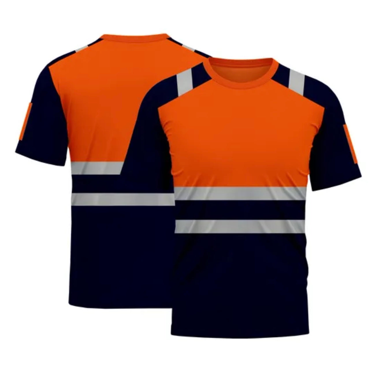 Durable Construction T-Shirt with Custom Logo Option